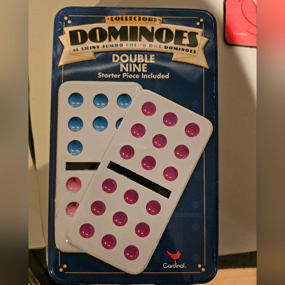 Double Nine Color Dot Dominoes